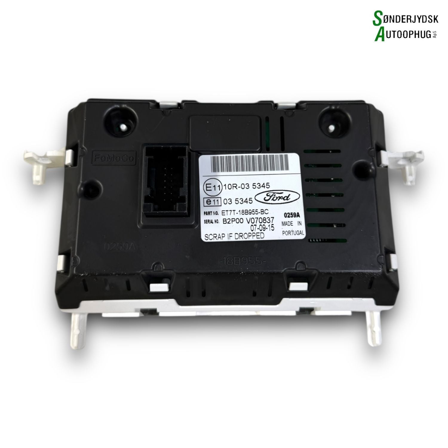 Ford B-Max Radio, Multi Display Med OEM Nr. ET7T18B955BC Fra Ford Ophugger