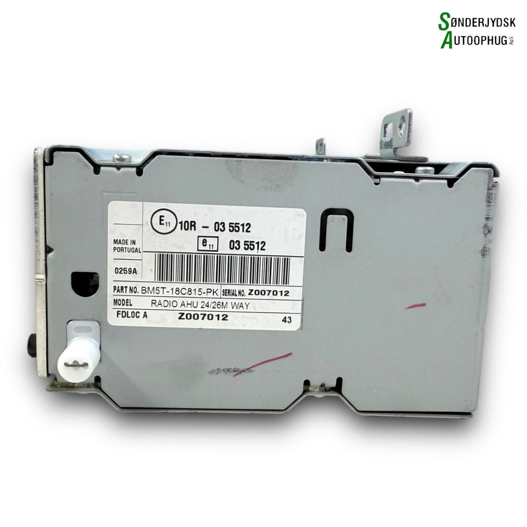Ford B-Max Radio Med OEM Nr. BM5T18C815PK Fra Ford Ophugger