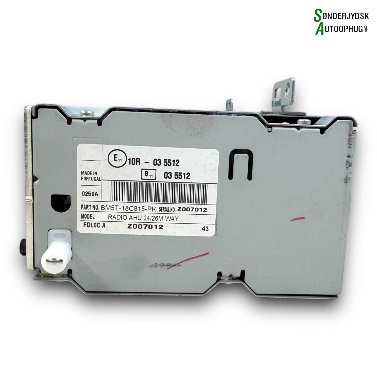 Ford B-Max Radio Med OEM Nr. BM5T18C815PK Fra Ford Ophugger