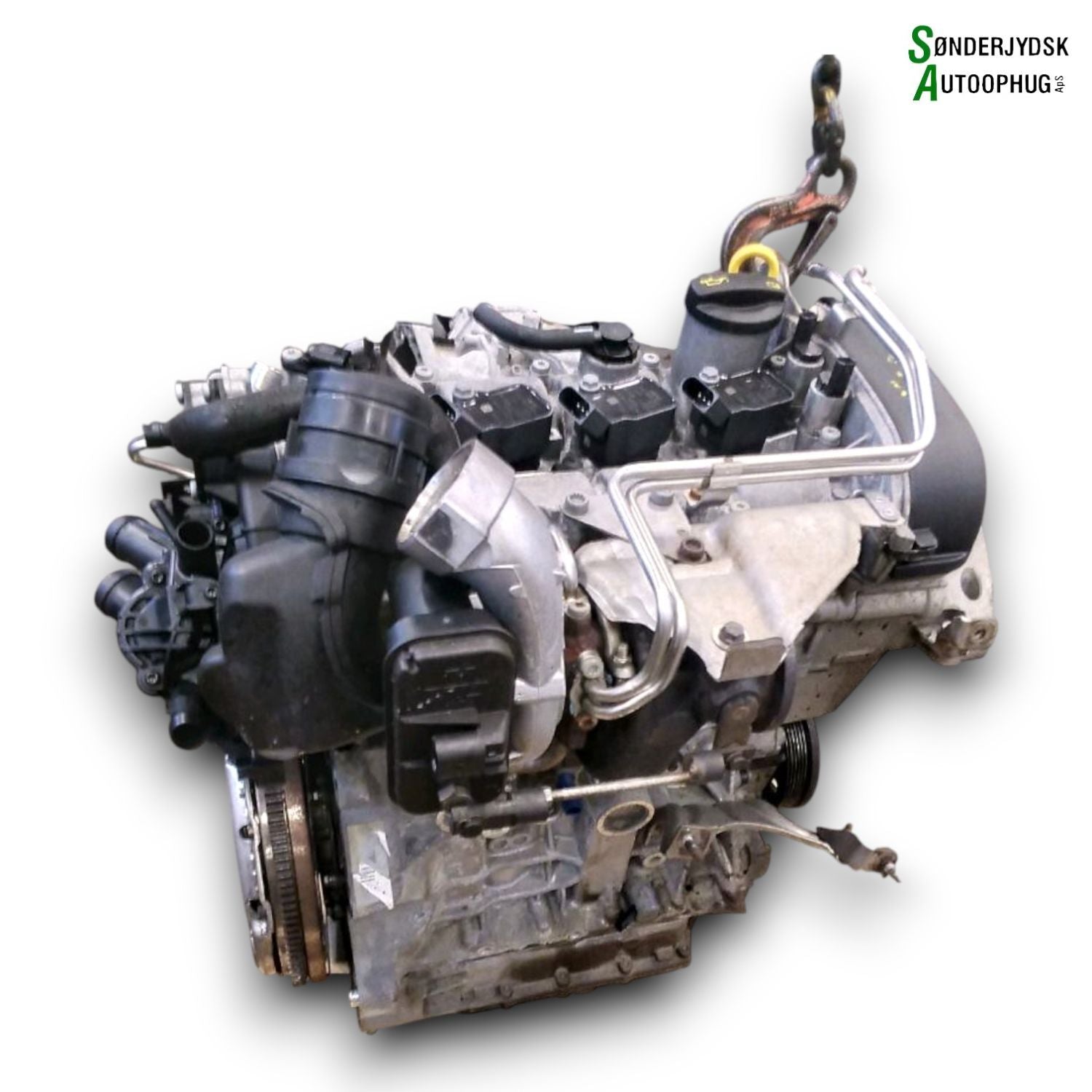 Skoda Octavia Motor Med OEM Nr. 04E100098F Fra Skoda Ophugger