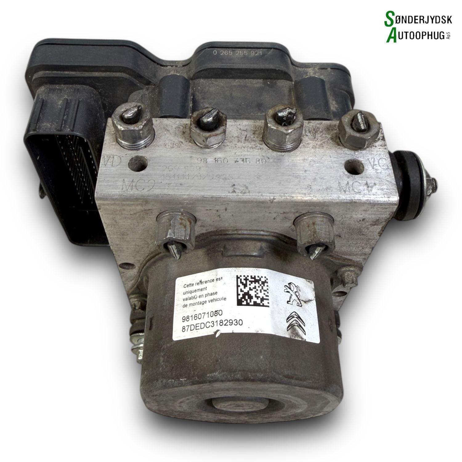 Citroen C4 Grand Picasso ABS Pumpe Med OEM Nr. 1614658180 Fra Citroen Ophugger