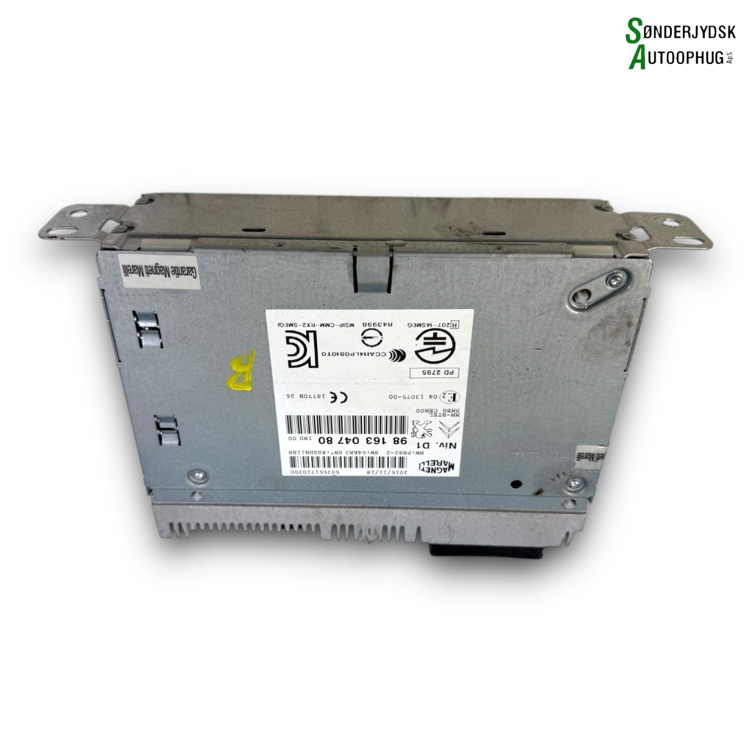Citroen C4 Grand Picasso Radio Med OEM Nr. 1680011280 Fra Citroen Ophugger