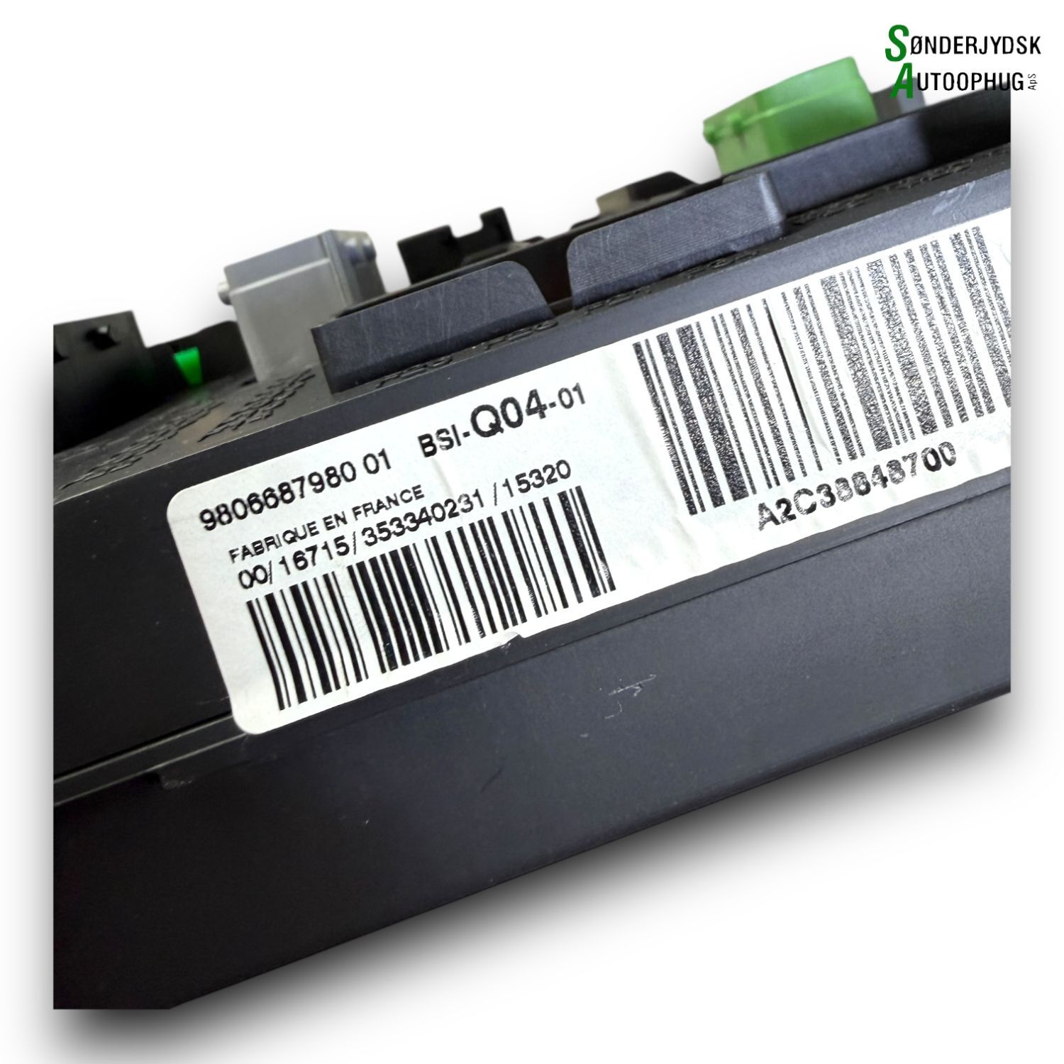 Citroen C4 Grand Picasso Startspærre Med OEM Nr. 9806687980 Fra Citroen Ophugger