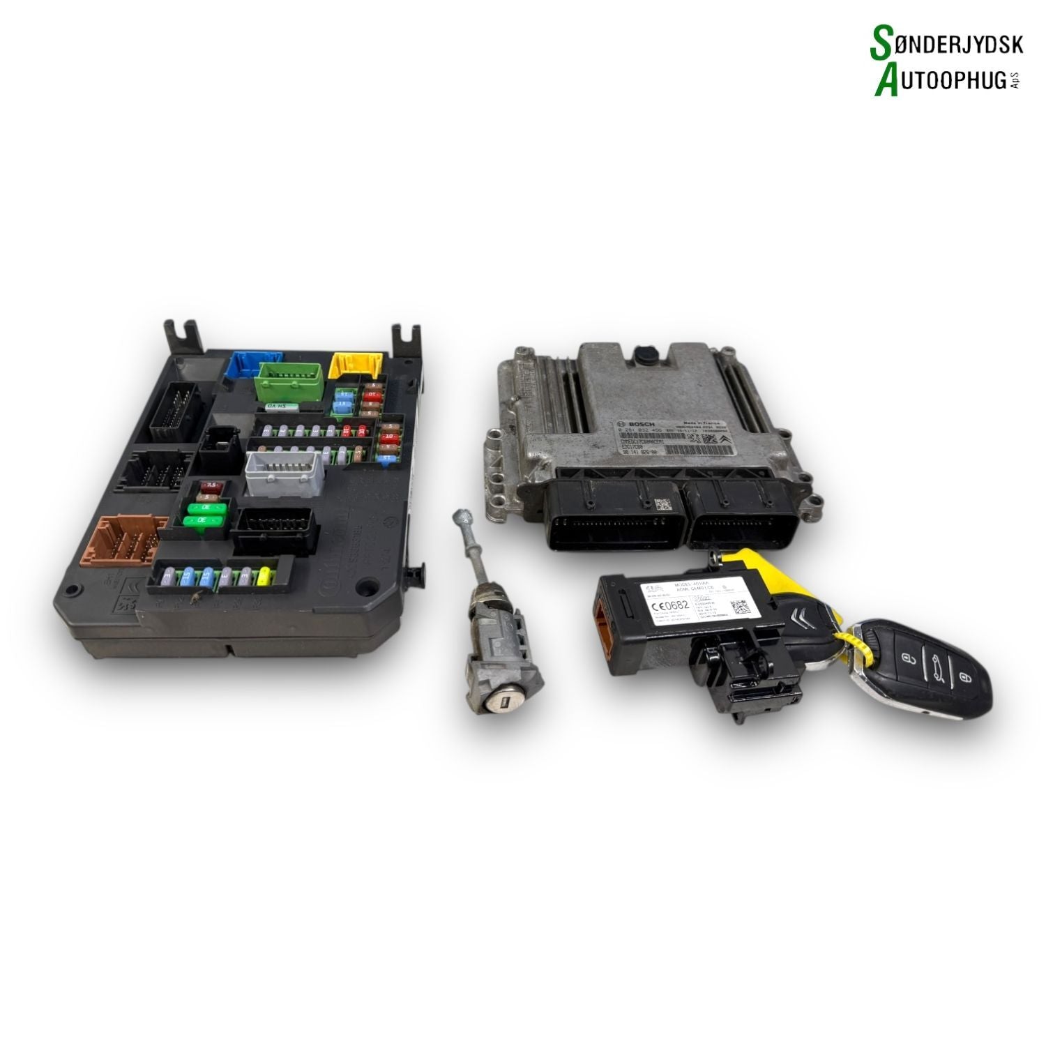 Citroen C4 Grand Picasso Startspærre Med OEM Nr. 9800630080 Fra Citroen Ophugger