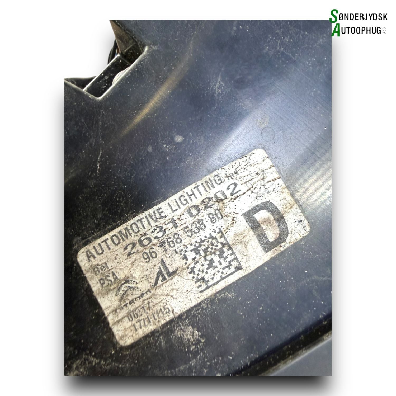 Citroen C4 Grand Picasso Baglygte Med OEM Nr. 9676853880 Fra Citroen Ophugger