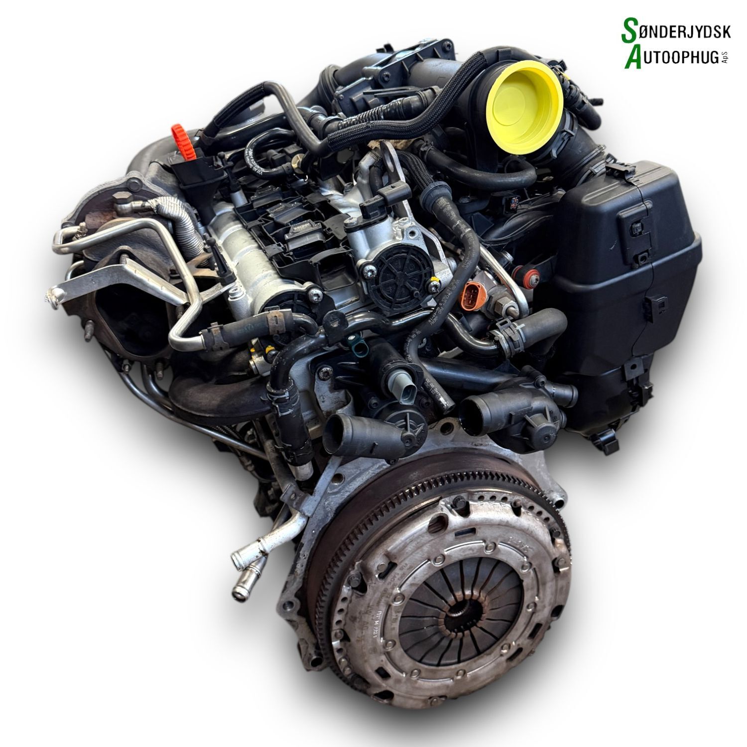 VW Scirocco III I3 Motor Med OEM Nr. 03C100091TX Fra VW Ophugger