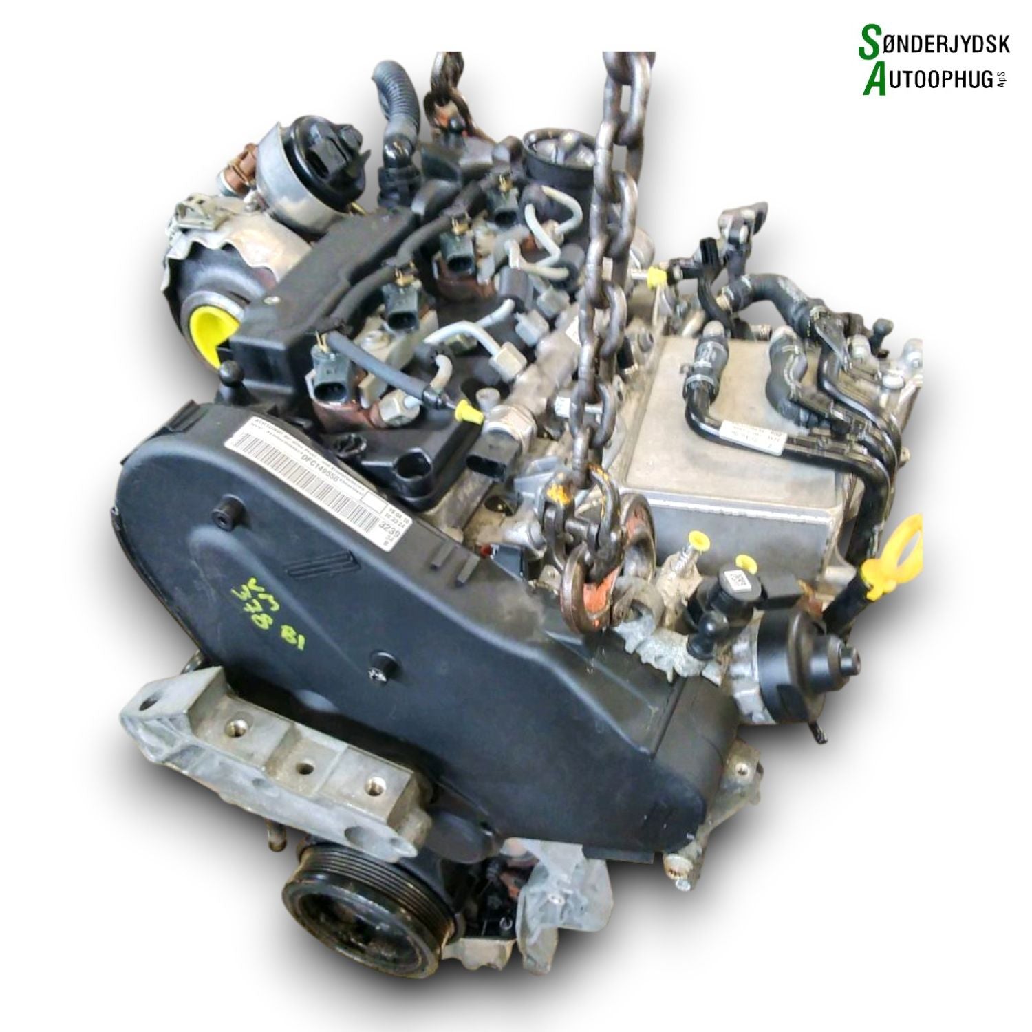 VW Passat 3G Motor Med OEM Nr. 04L100090M Fra VW Ophugger