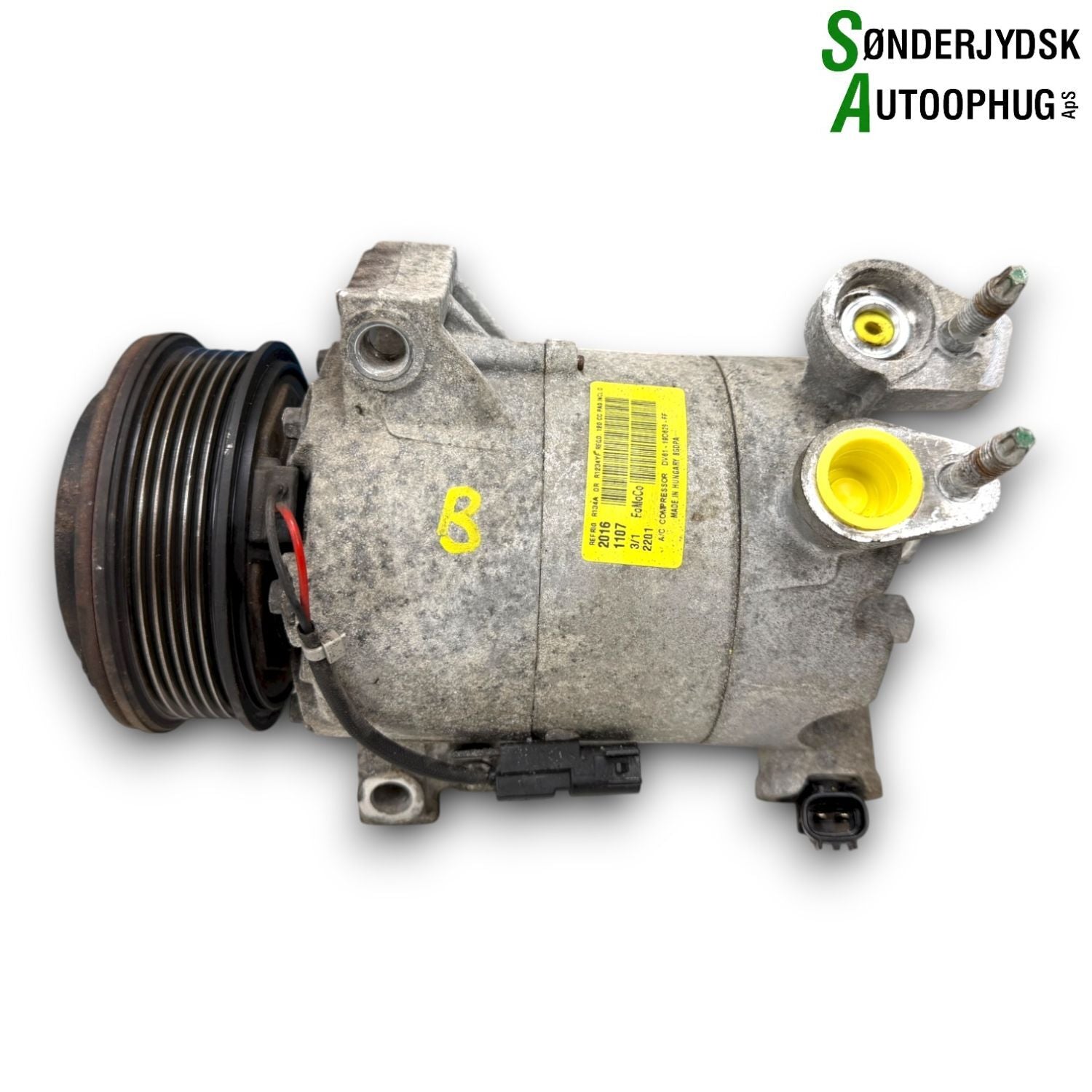 Ford Focus Aircondition Pumpe Med OEM Nr. DV6119D629FF Fra Ford Ophugger