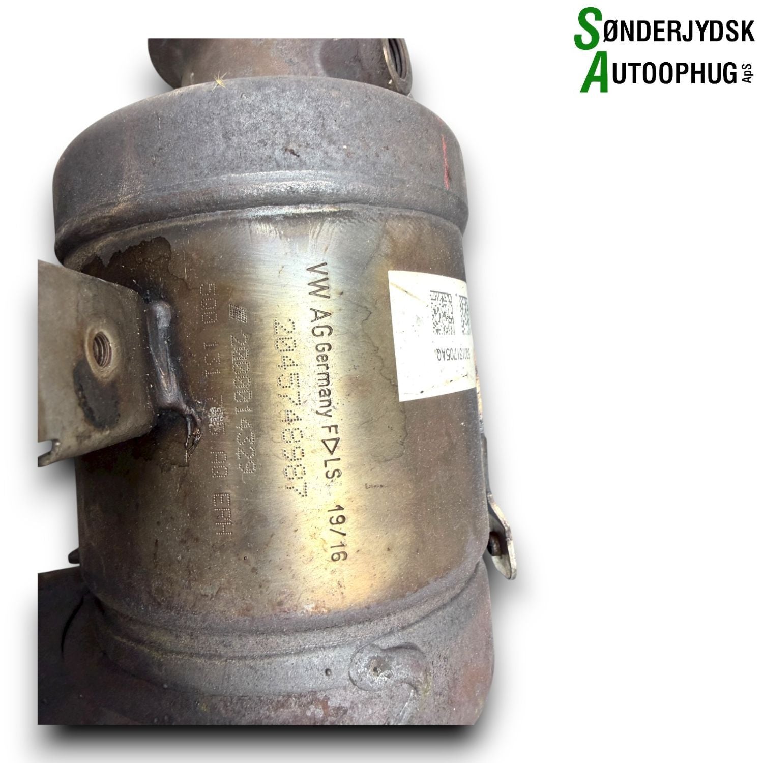 VW Touran 5T Partikelfilter Med OEM Nr. 04L131671EX Fra VW Ophugger