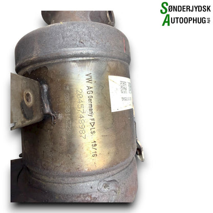 VW Touran 5T Partikelfilter Med OEM Nr. 04L131671EX Fra VW Ophugger