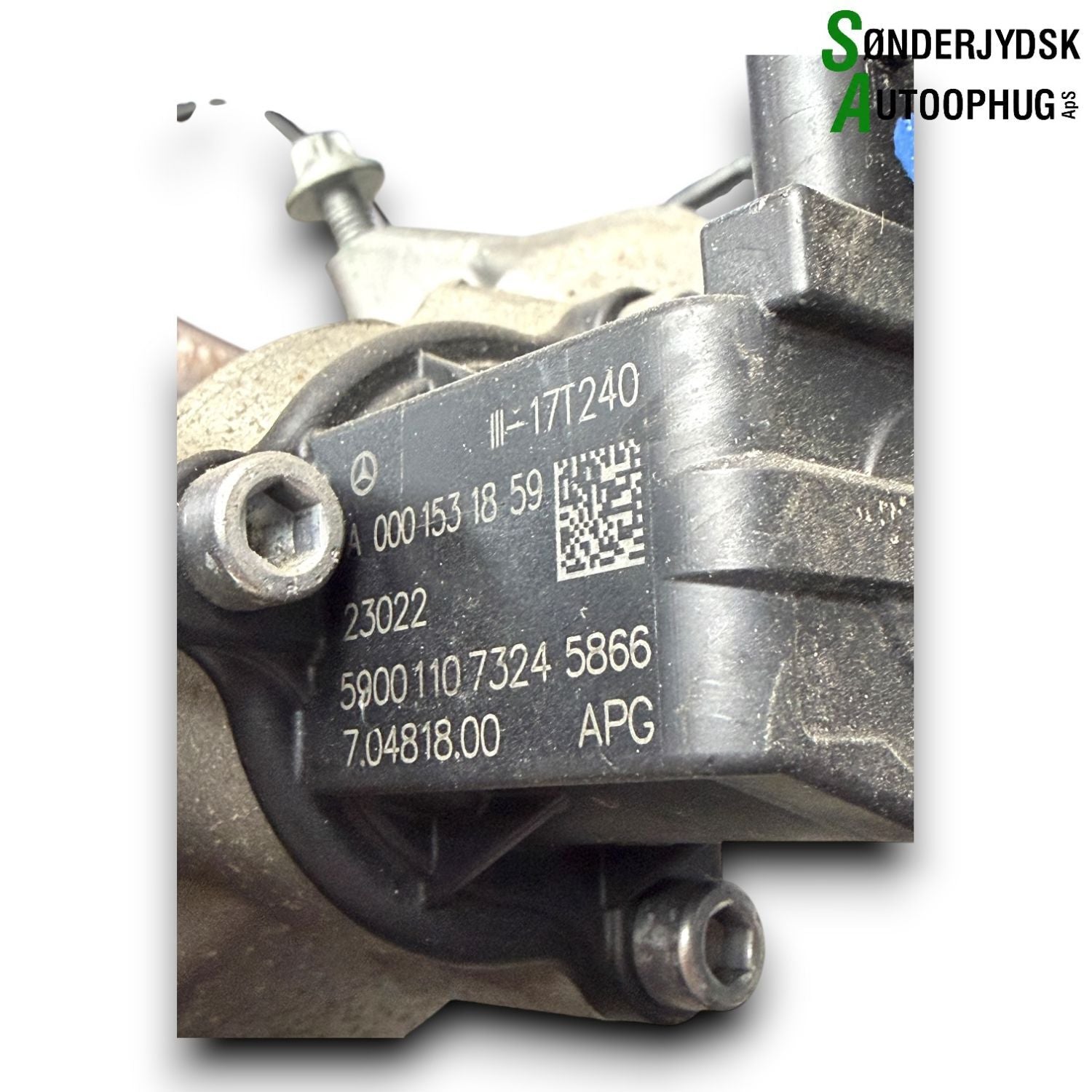 Mercedes-Benz Mercedes C W205 Turbolader Med OEM Nr. 2740900680 Fra Mercedes-Benz Ophugger