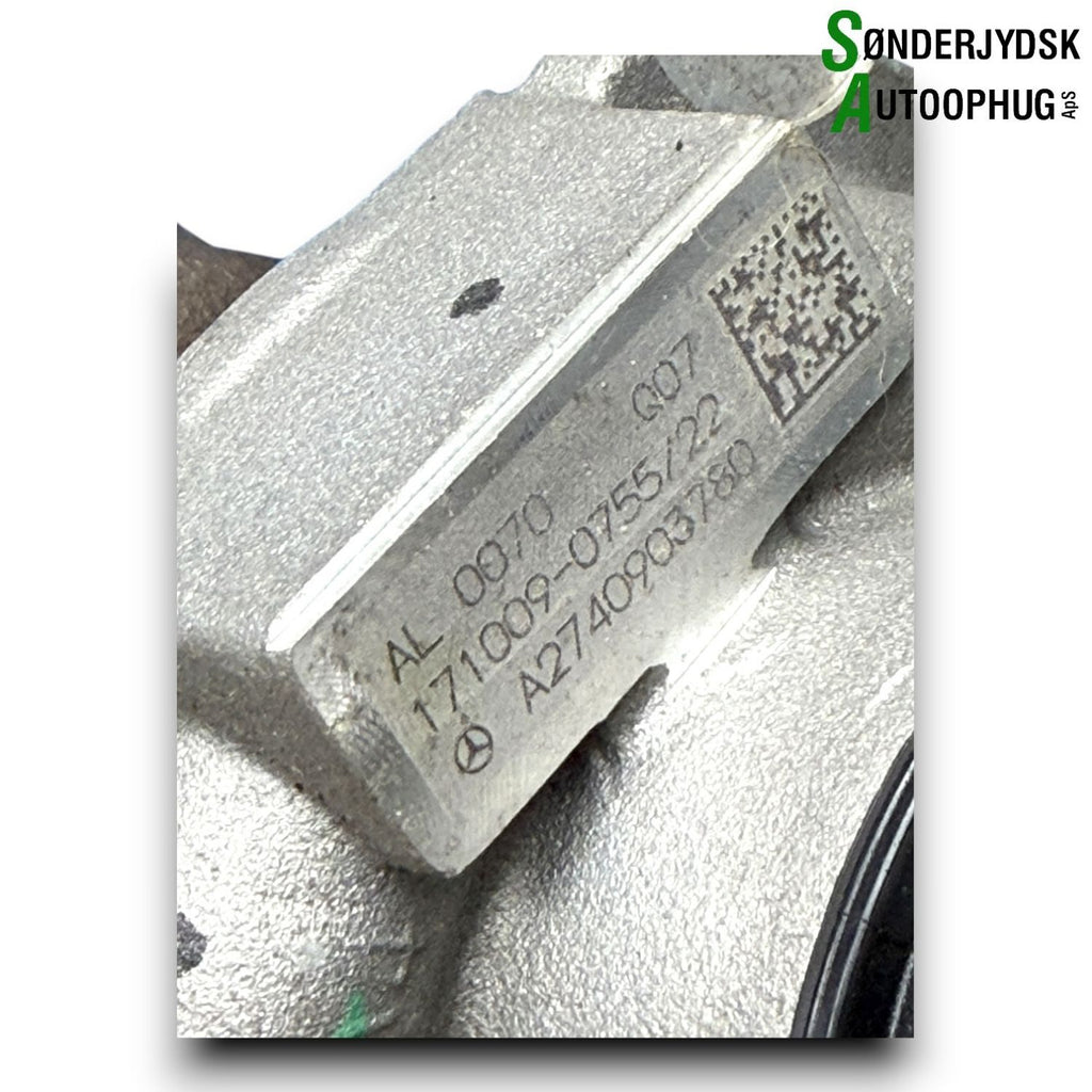 Mercedes-Benz Mercedes C W205 Turbolader Med OEM Nr. 2740900680 Fra Mercedes-Benz Ophugger