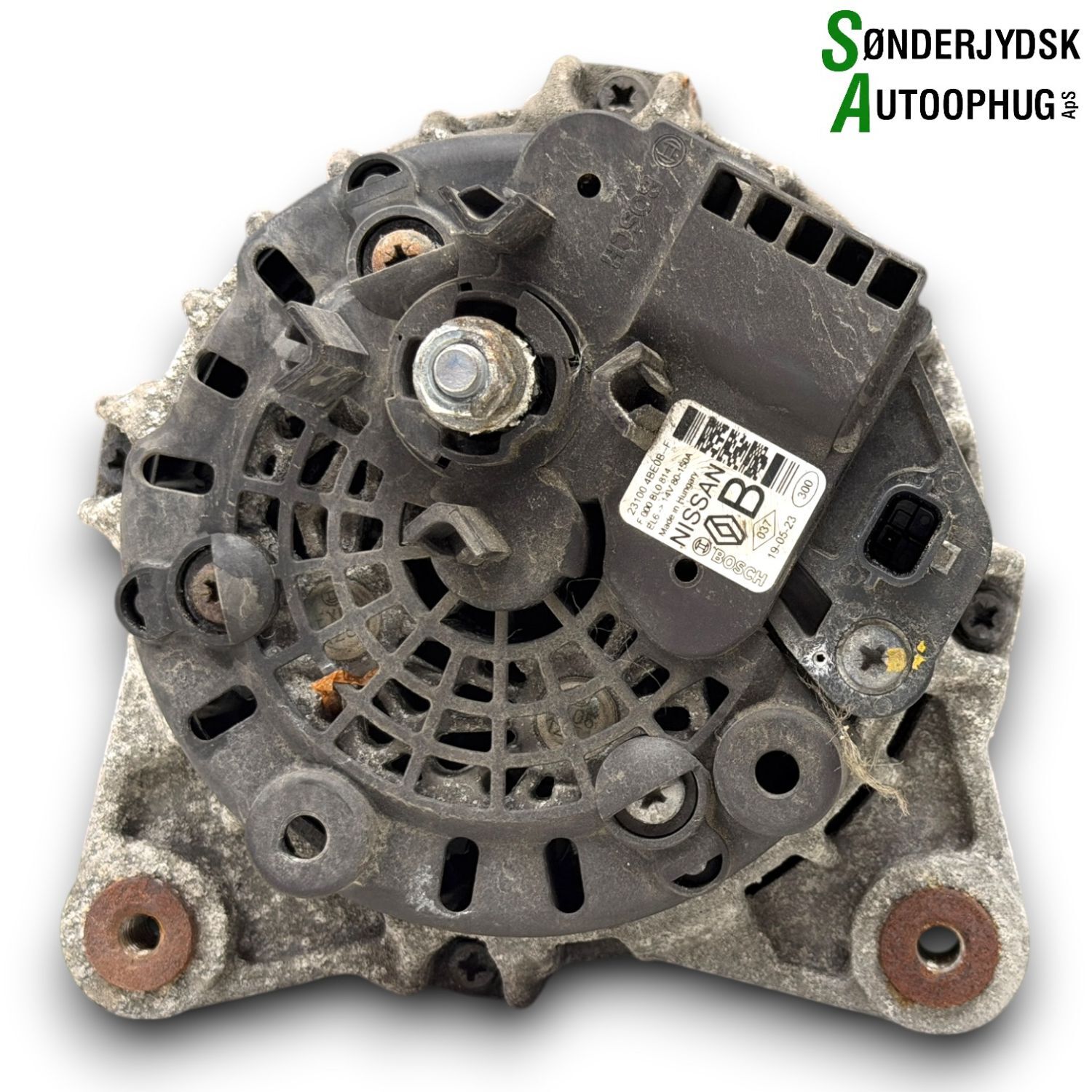 Nissan Qashqai Generator Med OEM Nr. 231004BE0B Fra Nissan Ophugger