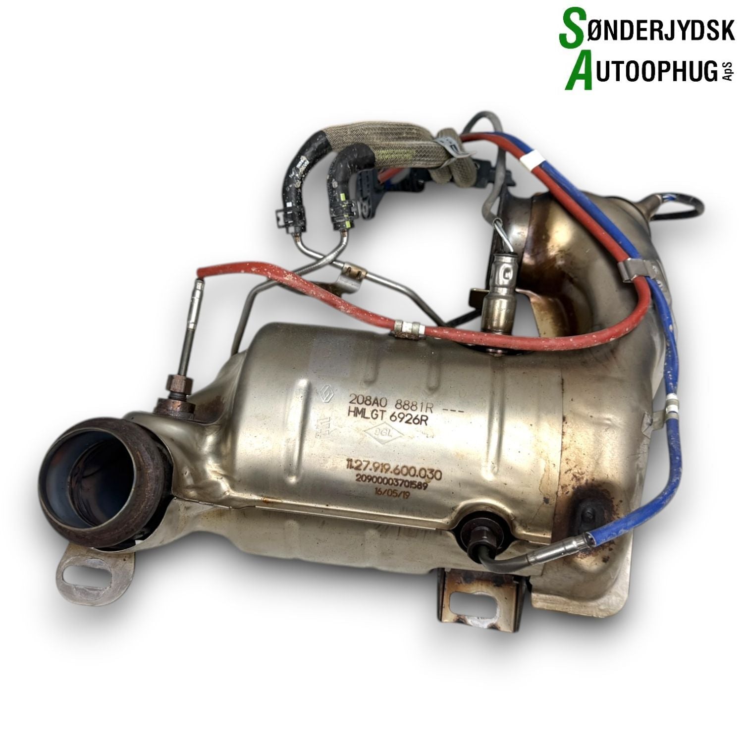 Nissan Qashqai Katalysator Med OEM Nr. 2090000Q3A Fra Nissan Ophugger