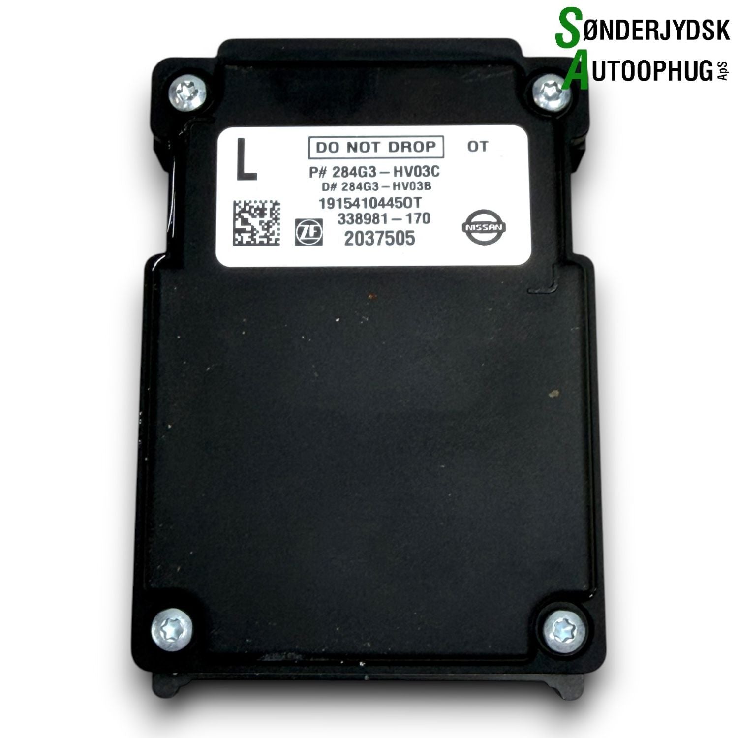 Nissan Qashqai Front Kamera Med OEM Nr. 284G3HV03C Fra Nissan Ophugger