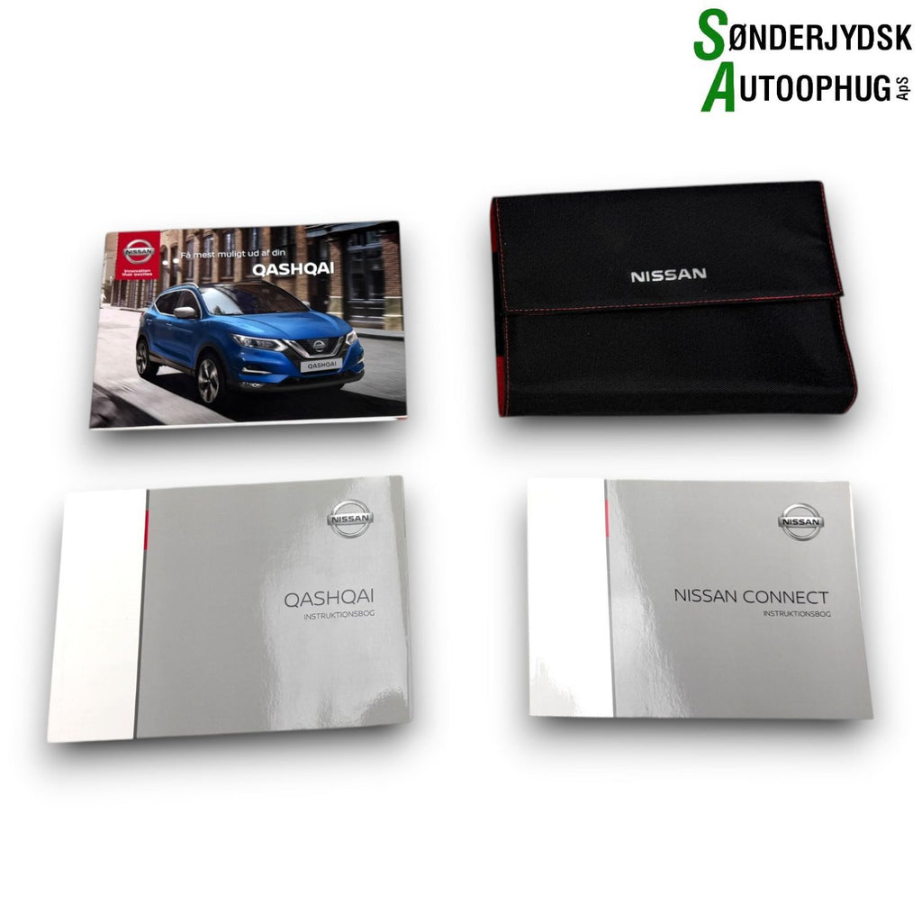 Nissan Qashqai Instruktionsbog Med OEM Nr. OM19DKJ11E0 Fra Nissan Ophugger