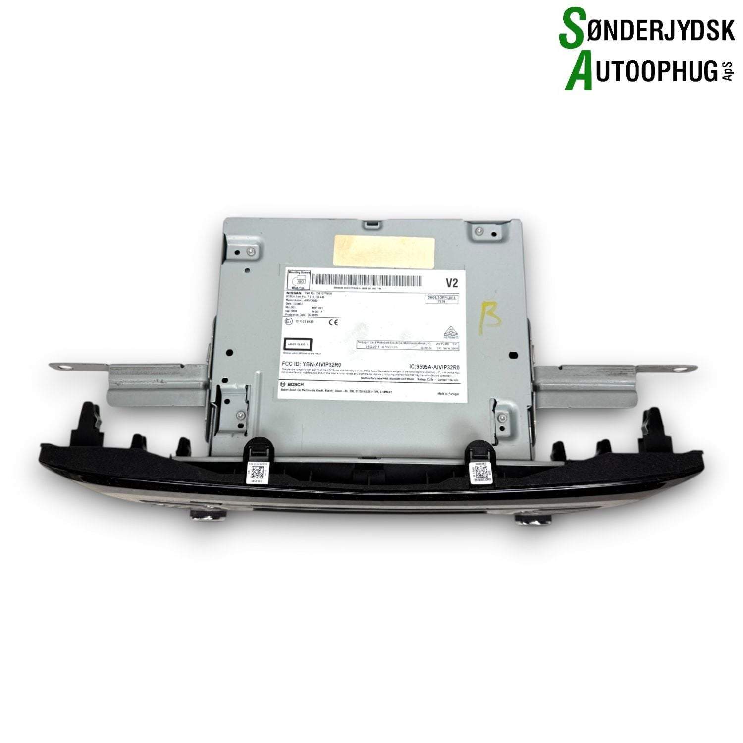 Nissan Qashqai Radio, Multi Display Med OEM Nr. 7513751446 Fra Nissan Ophugger