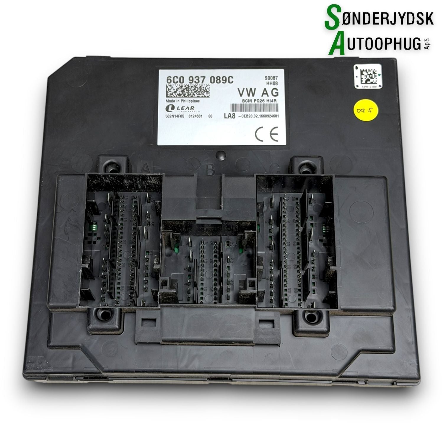 Skoda Fabia Bcm / Komfortkomputer Med OEM Nr. 6C0937090E Fra Skoda Ophugger