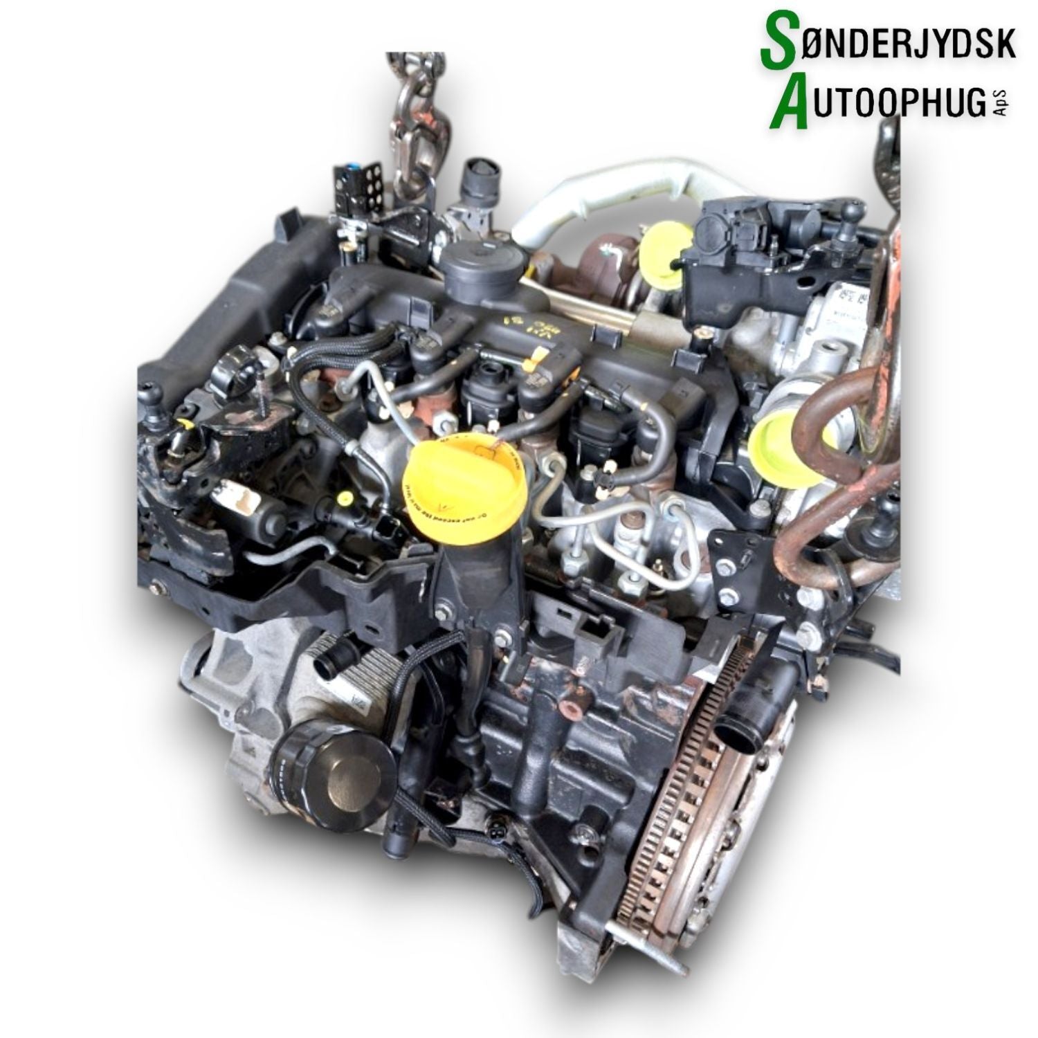 Nissan Qashqai Motor Med OEM Nr. K9K636 Fra Nissan Ophugger