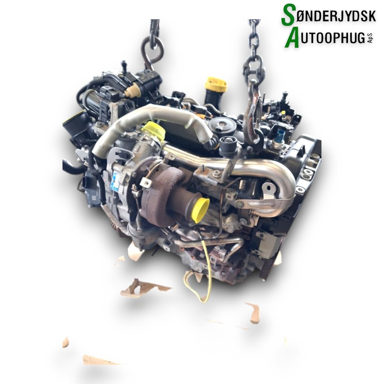 Nissan Qashqai Motor Med OEM Nr. 1010201Q0G Fra Nissan Ophugger