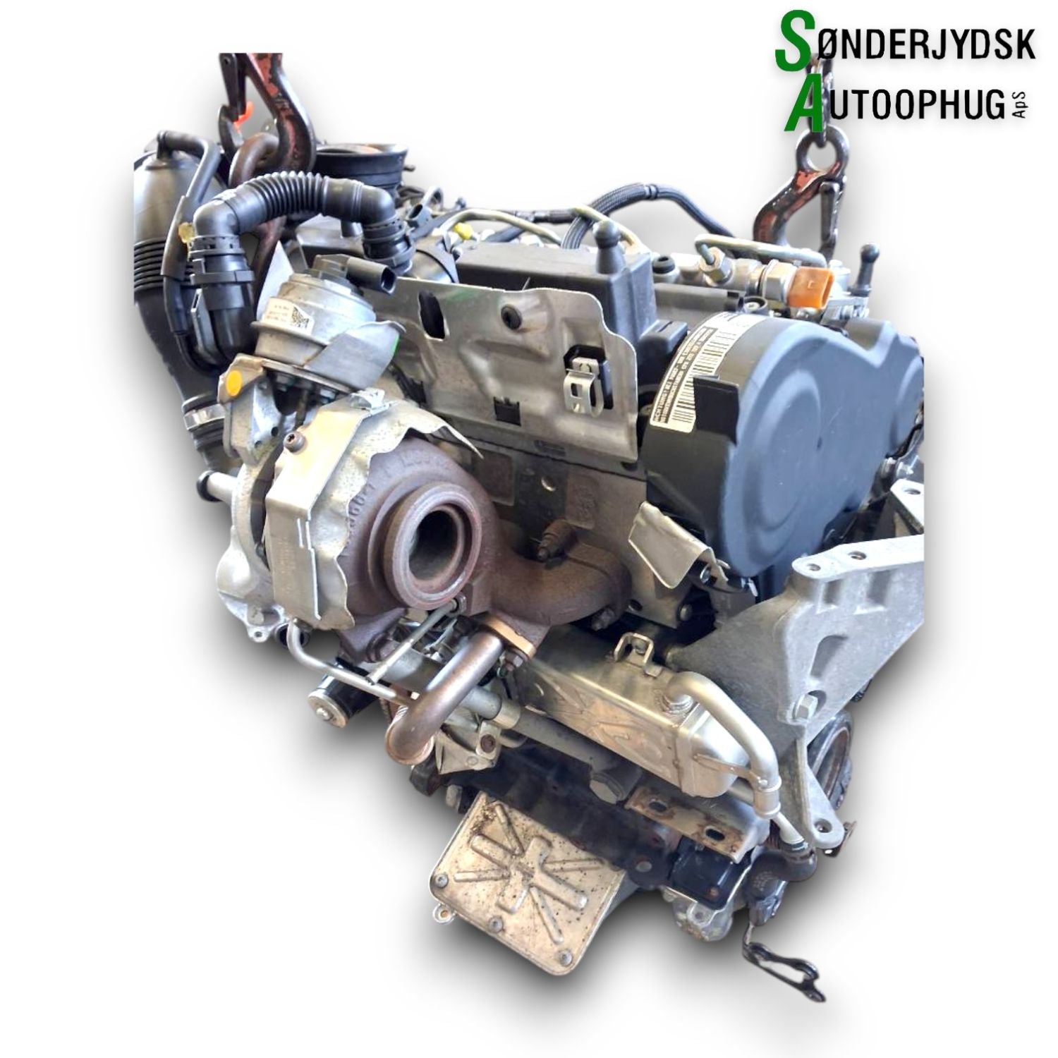 Audi A1 Motor Med OEM Nr. 03L100090Q Fra Audi Ophugger