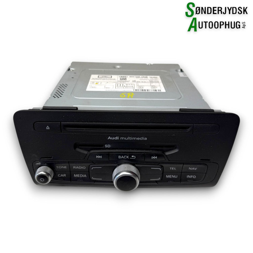 Audi A1 Radio M/Cd Med OEM Nr. 8X0035183B Fra Audi Ophugger