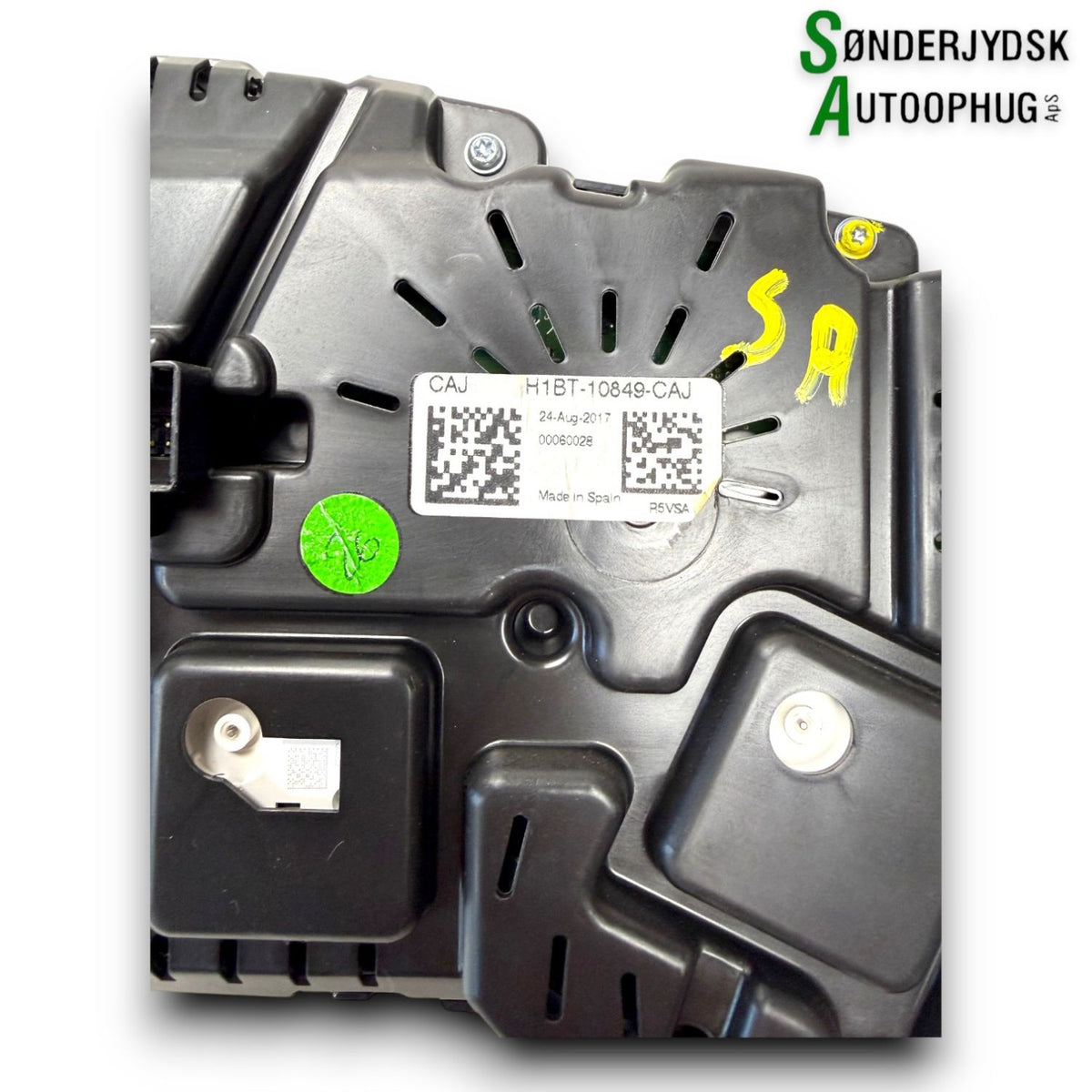 Ford Fiesta 8 Speedometer - Instrument Med OEM Nr. H1BT10849CAJ Fra Ford Ophugger
