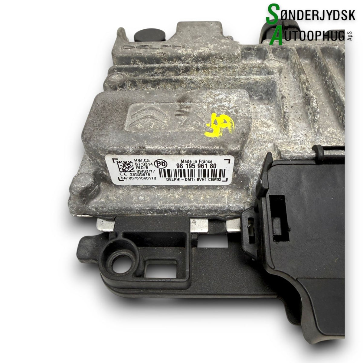 Citroen C3 III Start/Stop Motor Med OEM Nr. 9819596180 Fra Citroen Ophugger