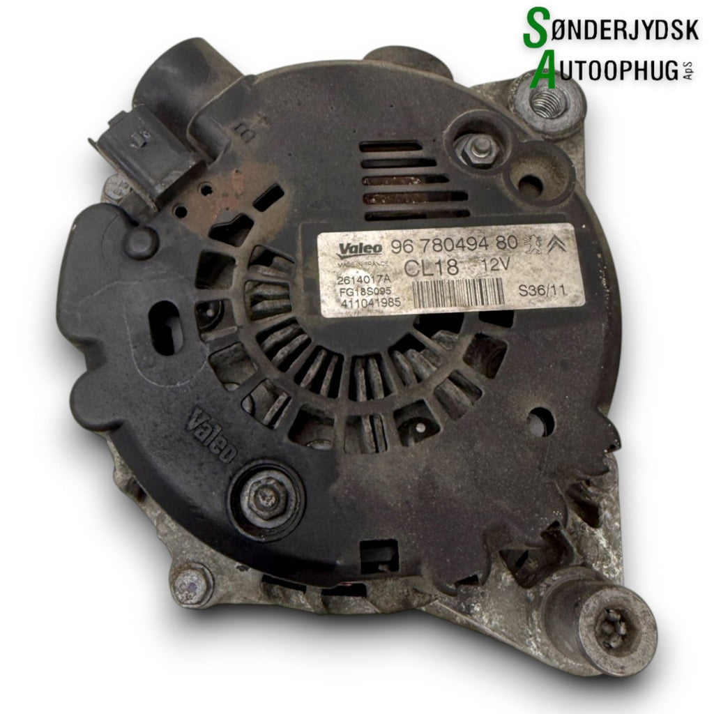 Peugeot 508 Generator Med OEM Nr. 9678049480 Fra Peugeot Ophugger