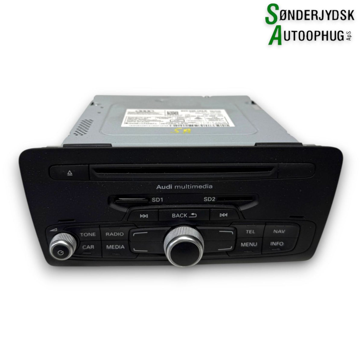 Audi A1 Radio M/Cd Med OEM Nr. 8X0035193E Fra Audi Ophugger