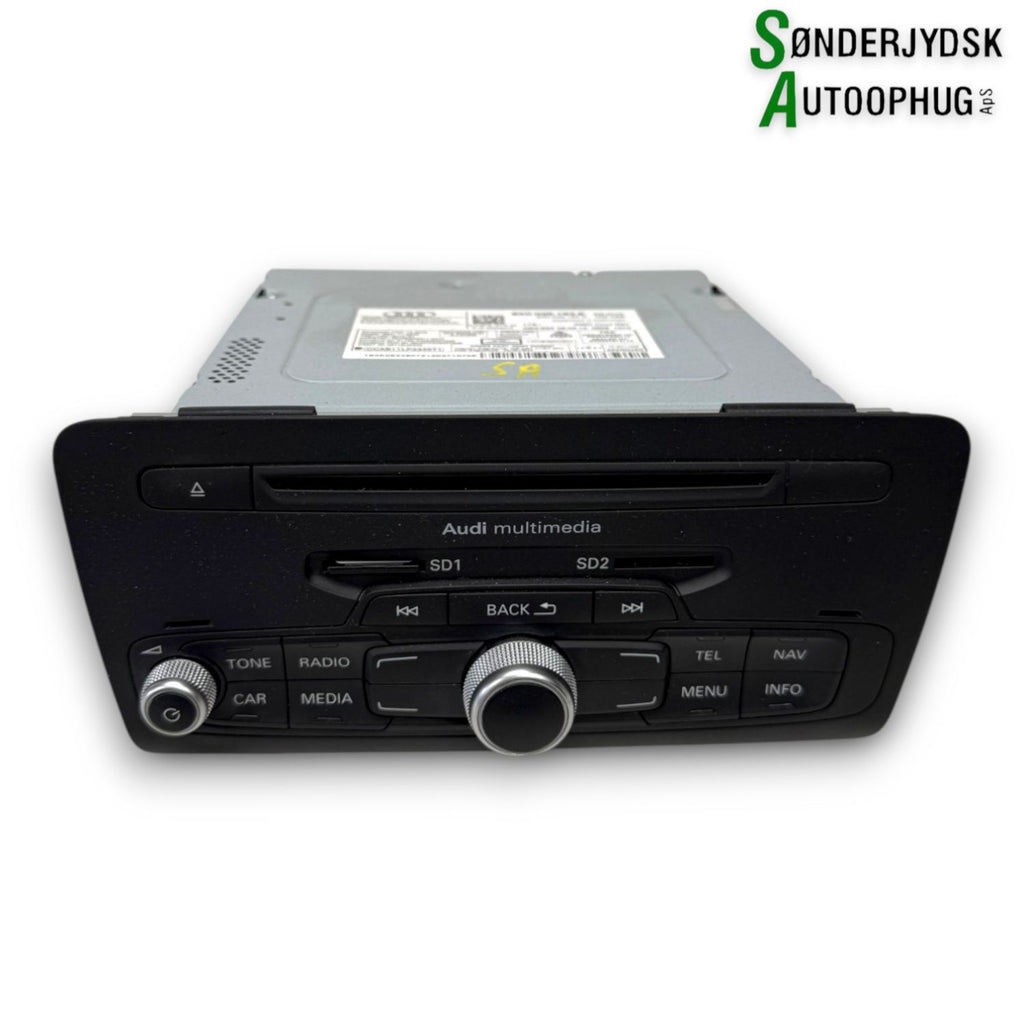 Audi A1 Radio M/Cd Med OEM Nr. 8X0035193FX Fra Audi Ophugger