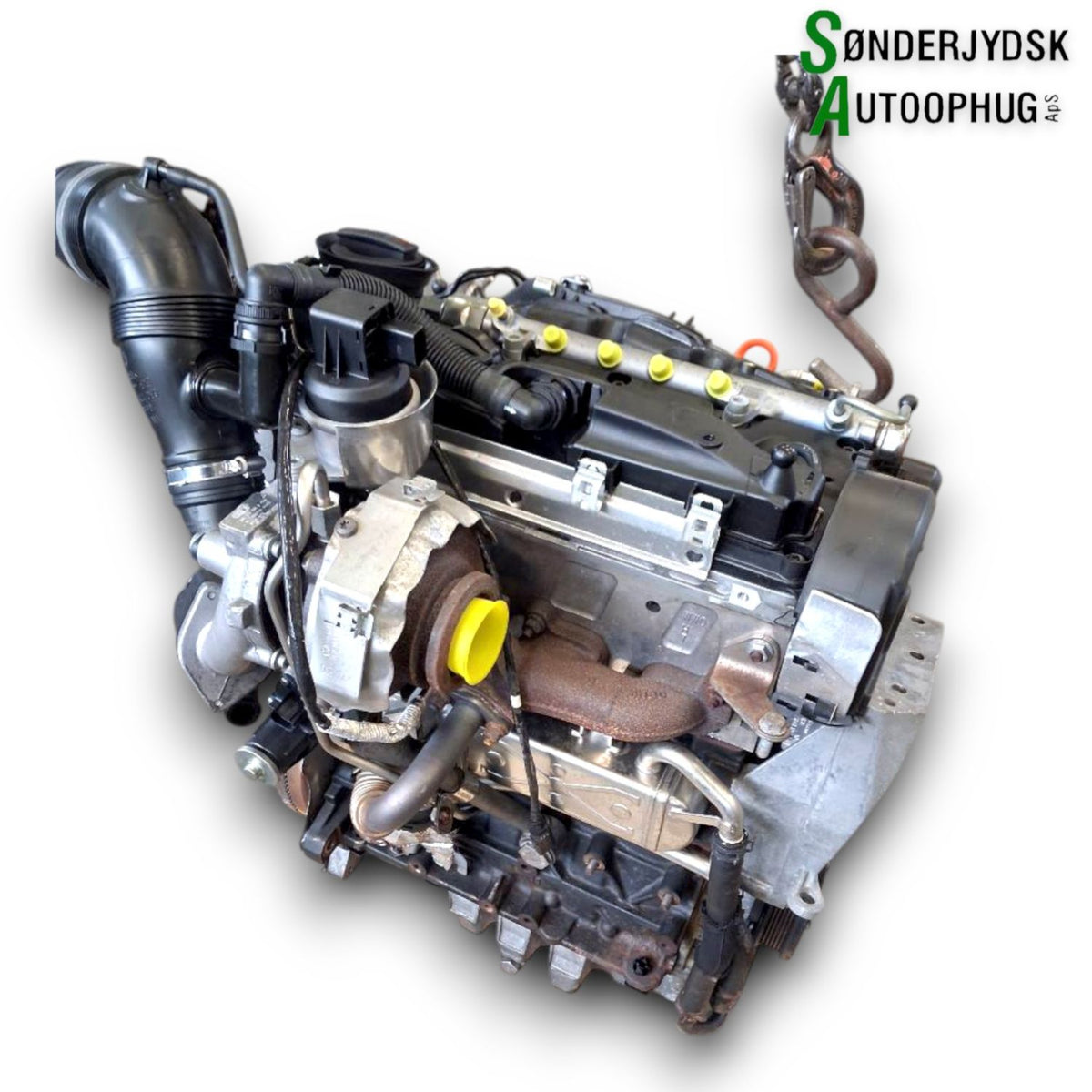 Audi A1 Motor Med OEM Nr. CAYC Fra Audi Ophugger