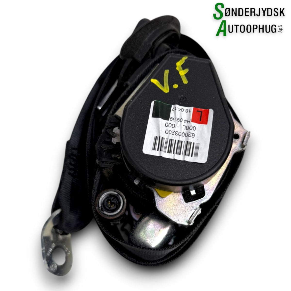 Seat Mii Sikkerhedsseler For Med OEM Nr. 1S4857705ERAA Fra Seat Ophugger