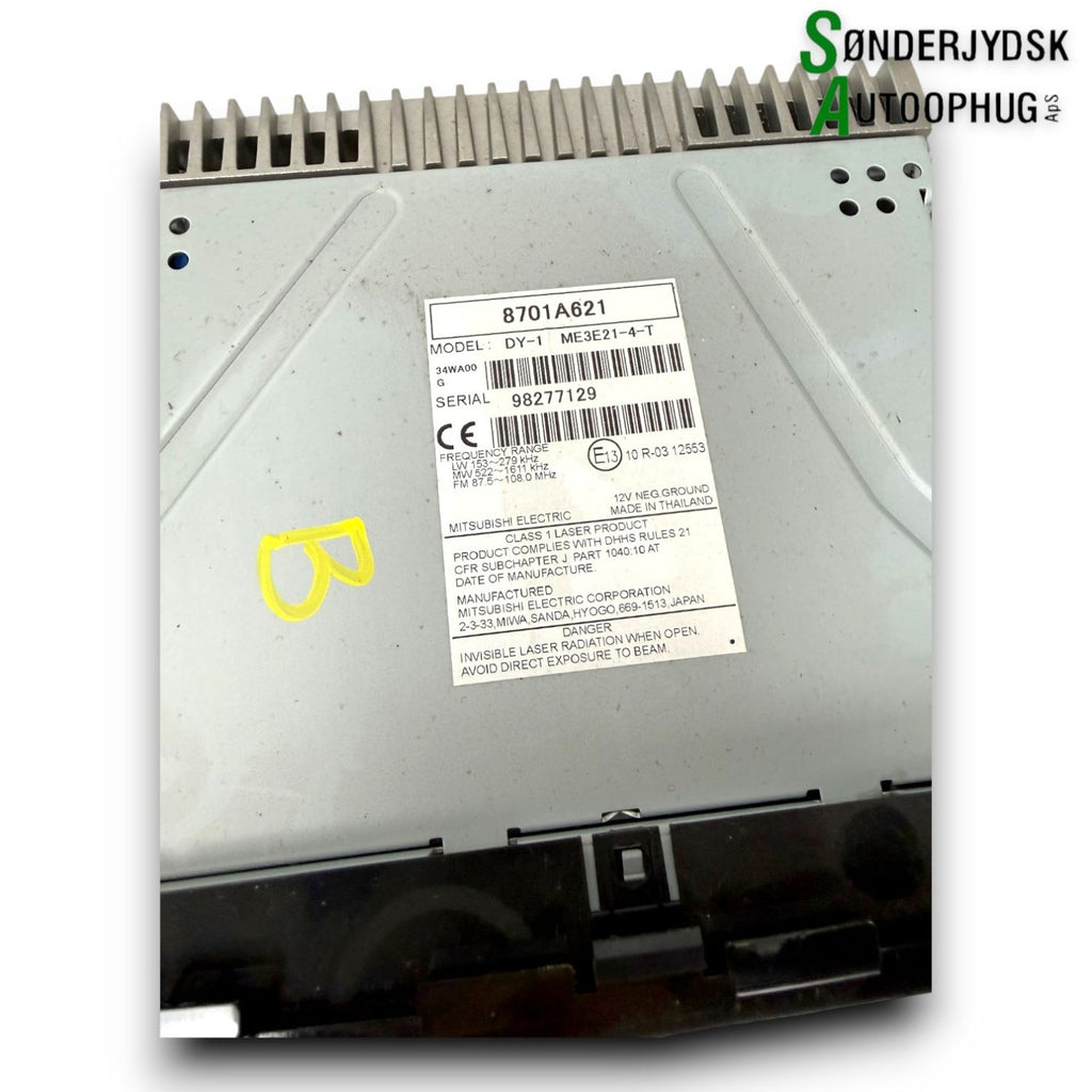 Mitsubishi Space Star Radio M/Cd Med OEM Nr. 98277129 Fra Mitsubishi Ophugger