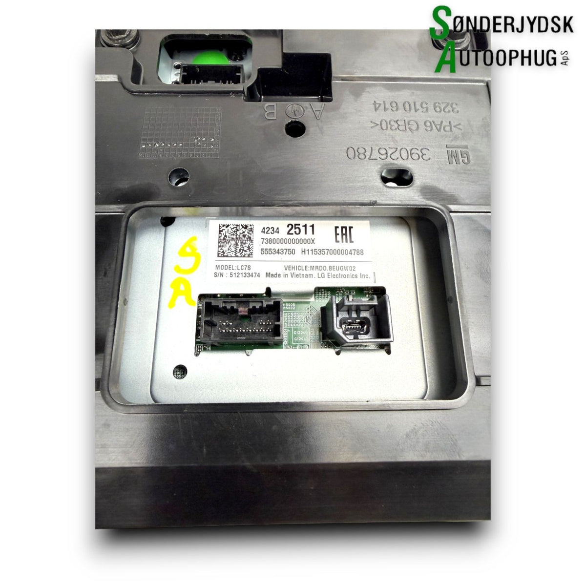 Opel Astra K Radio M/Cd Med OEM Nr. 42342511 Fra Opel Ophugger