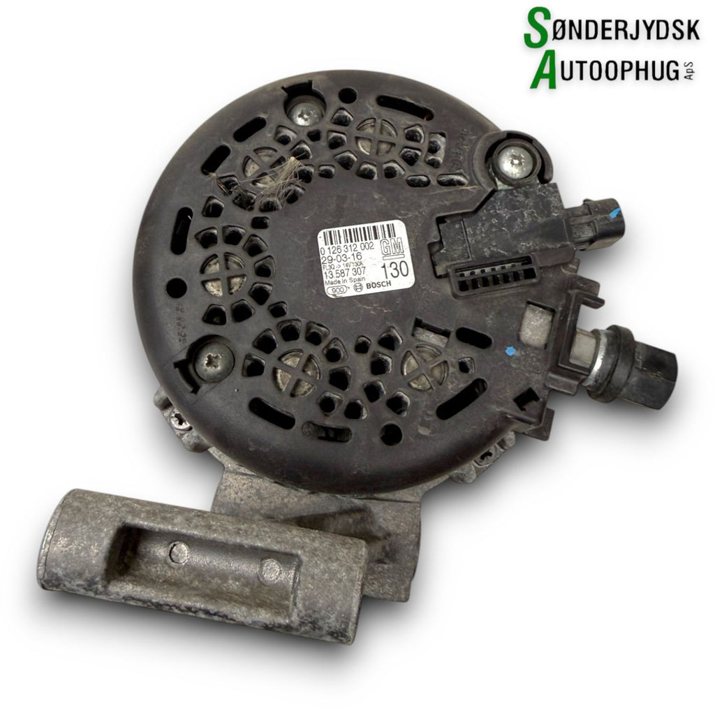 Opel Astra K Generator Med OEM Nr. 13587307 Fra Opel Ophugger