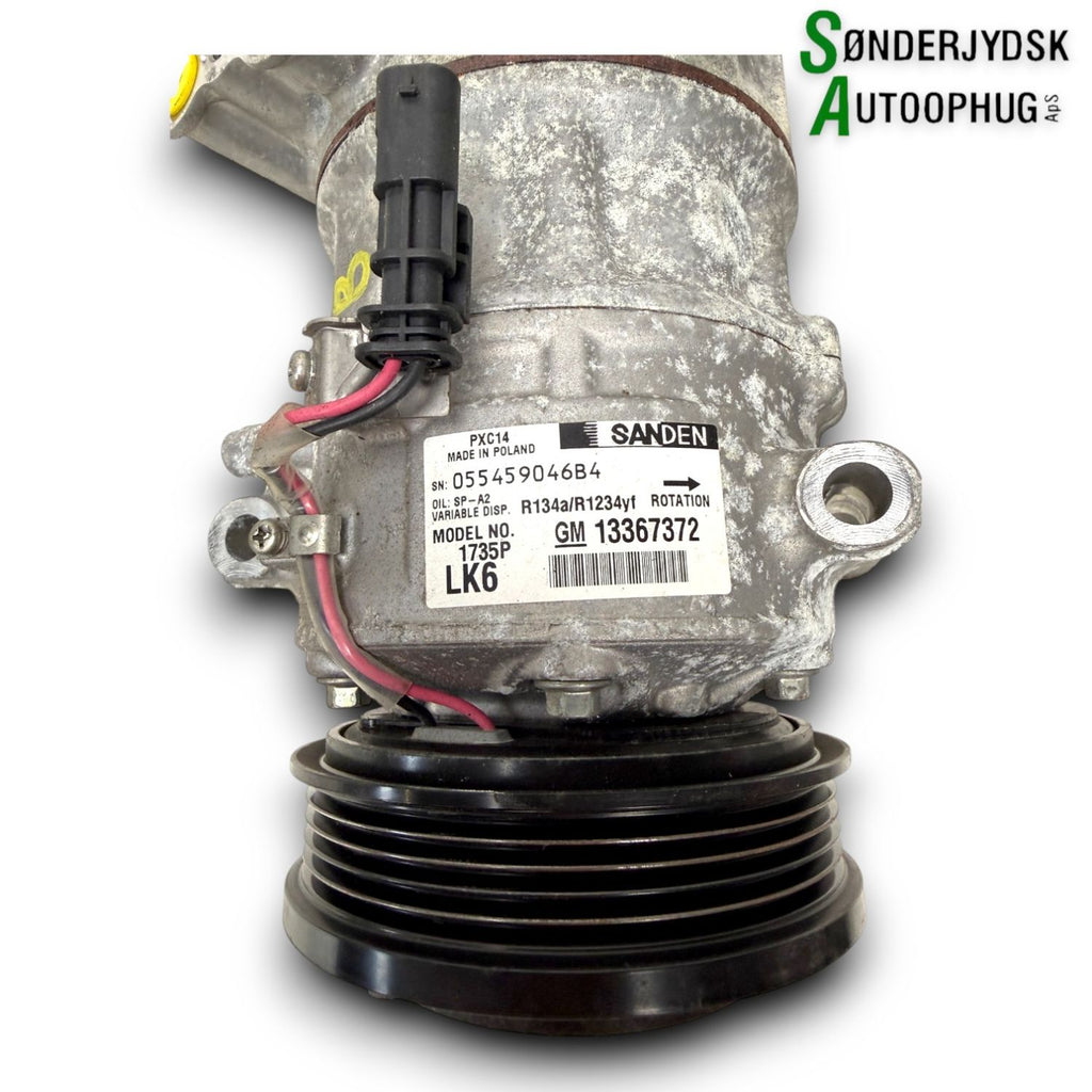Opel Astra K Aircondition Pumpe Med OEM Nr. 055459046B4 Fra Opel Ophugger
