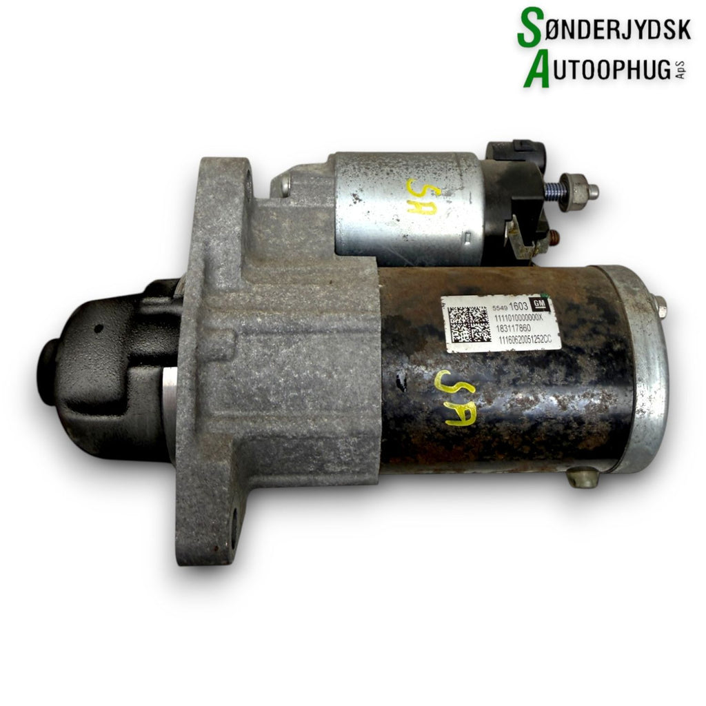 Opel Astra K Starter Med OEM Nr. 55491603 Fra Opel Ophugger