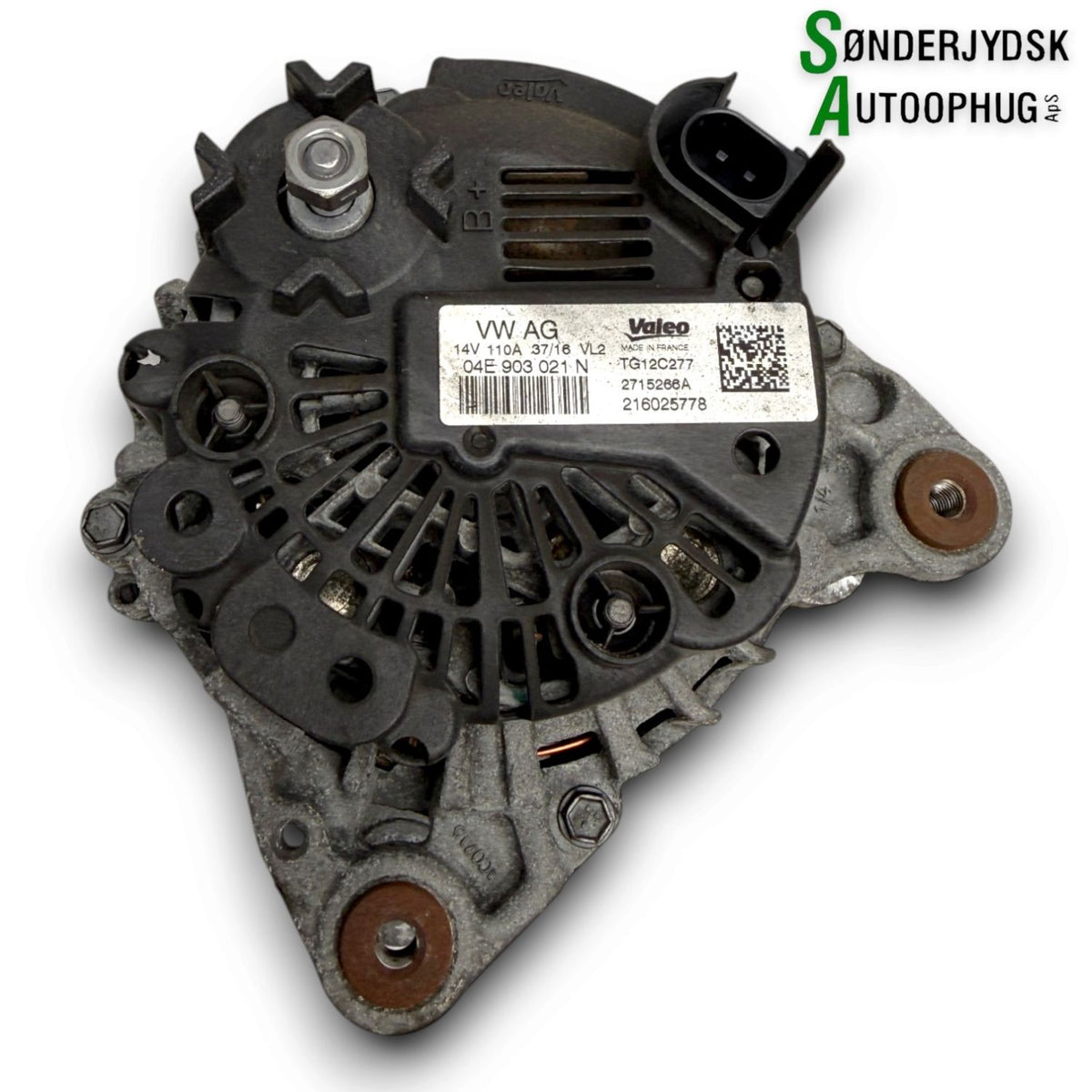 Skoda Rapid Generator Med OEM Nr. 04E903021N Fra Skoda Ophugger