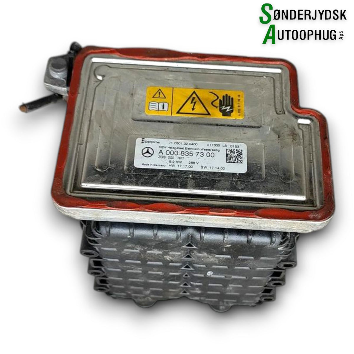 Mercedes-Benz Mercedes Eqc N293 Varmeelement El Med OEM Nr. A0008357300 Fra Mercedes-Benz Ophugger