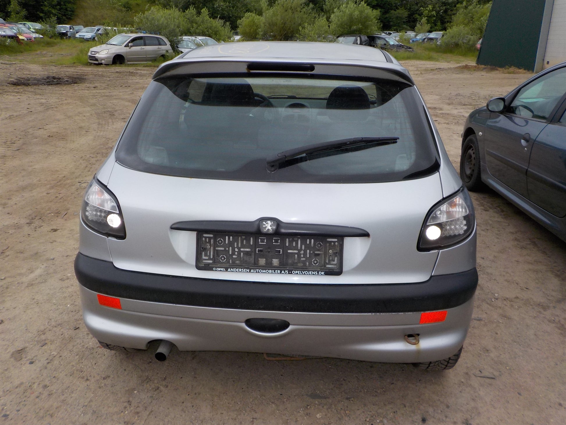 Peugeot 206 Biler Ikke Fri Med OEM Nr. Ophugger Fra Peugeot Ophugger