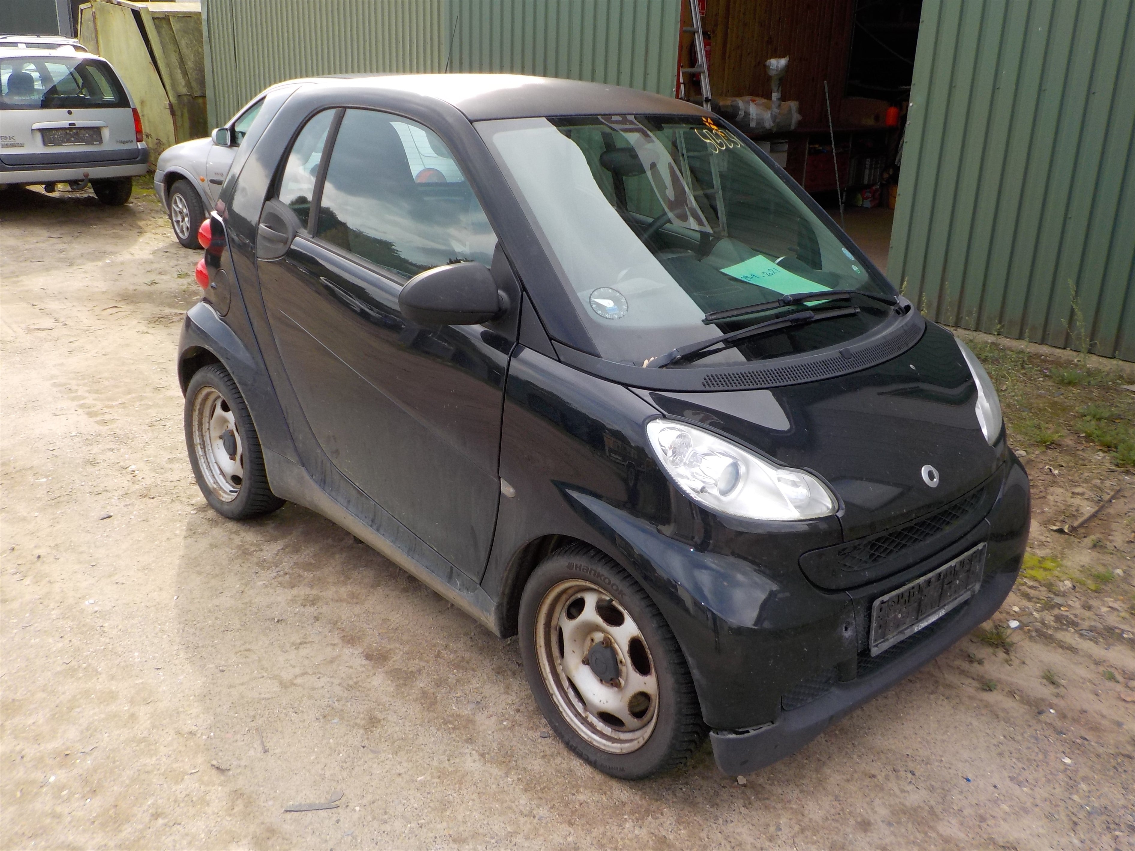Smart Fortwo W451 Pluk-Selv-Bil Med OEM Nr. Ophugger Fra Smart Ophugger