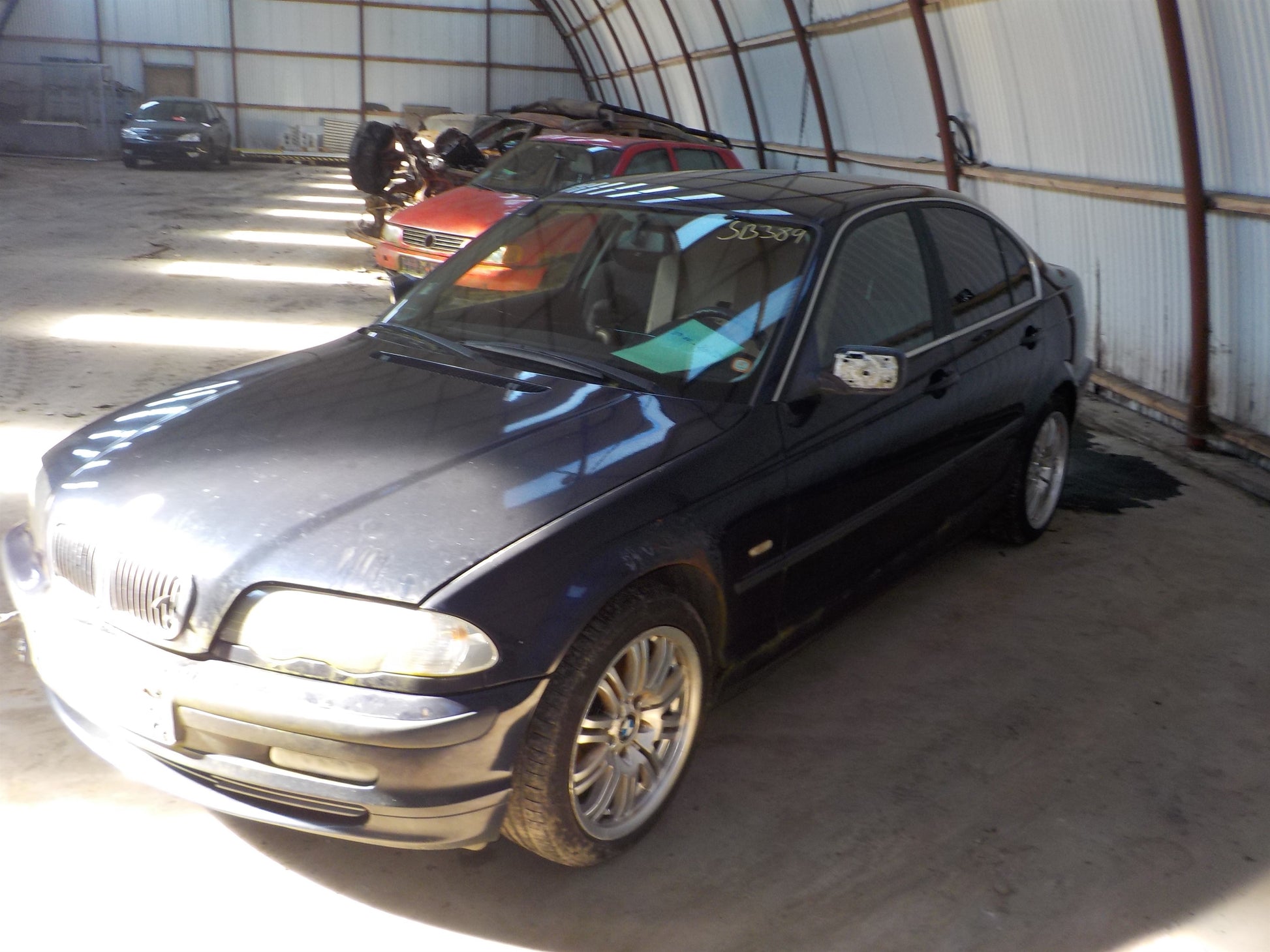 BMW 3-Serie E46 Dørrude - Siderude Med OEM Nr. 51348196027 Fra BMW Ophugger