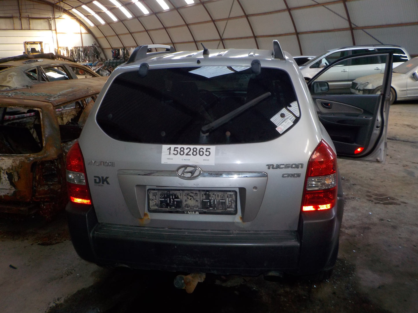 Hyundai Tucson Pluk-Selv-Bil Med OEM Nr. Ophugger Fra Hyundai Ophugger