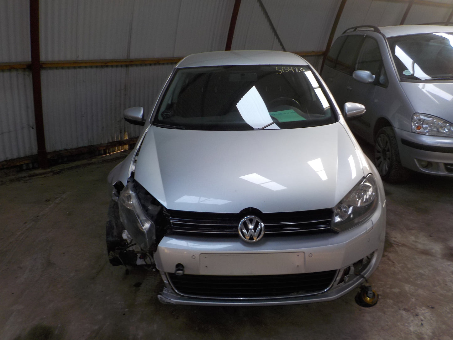 VW Golf 6 1K Pluk-Selv-Bil Med OEM Nr. Ophugger Fra VW Ophugger