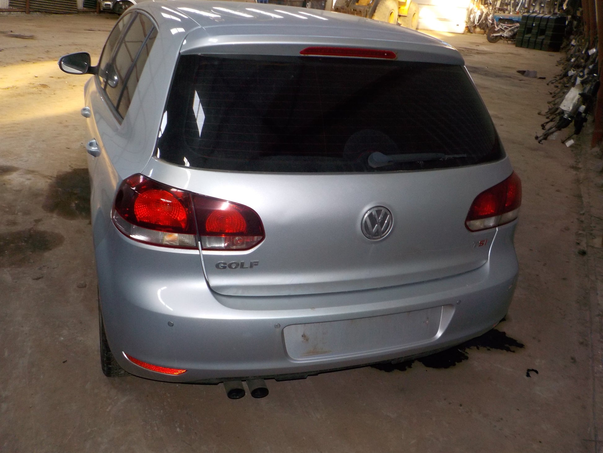 VW Golf 6 1K Pluk-Selv-Bil Med OEM Nr. Ophugger Fra VW Ophugger