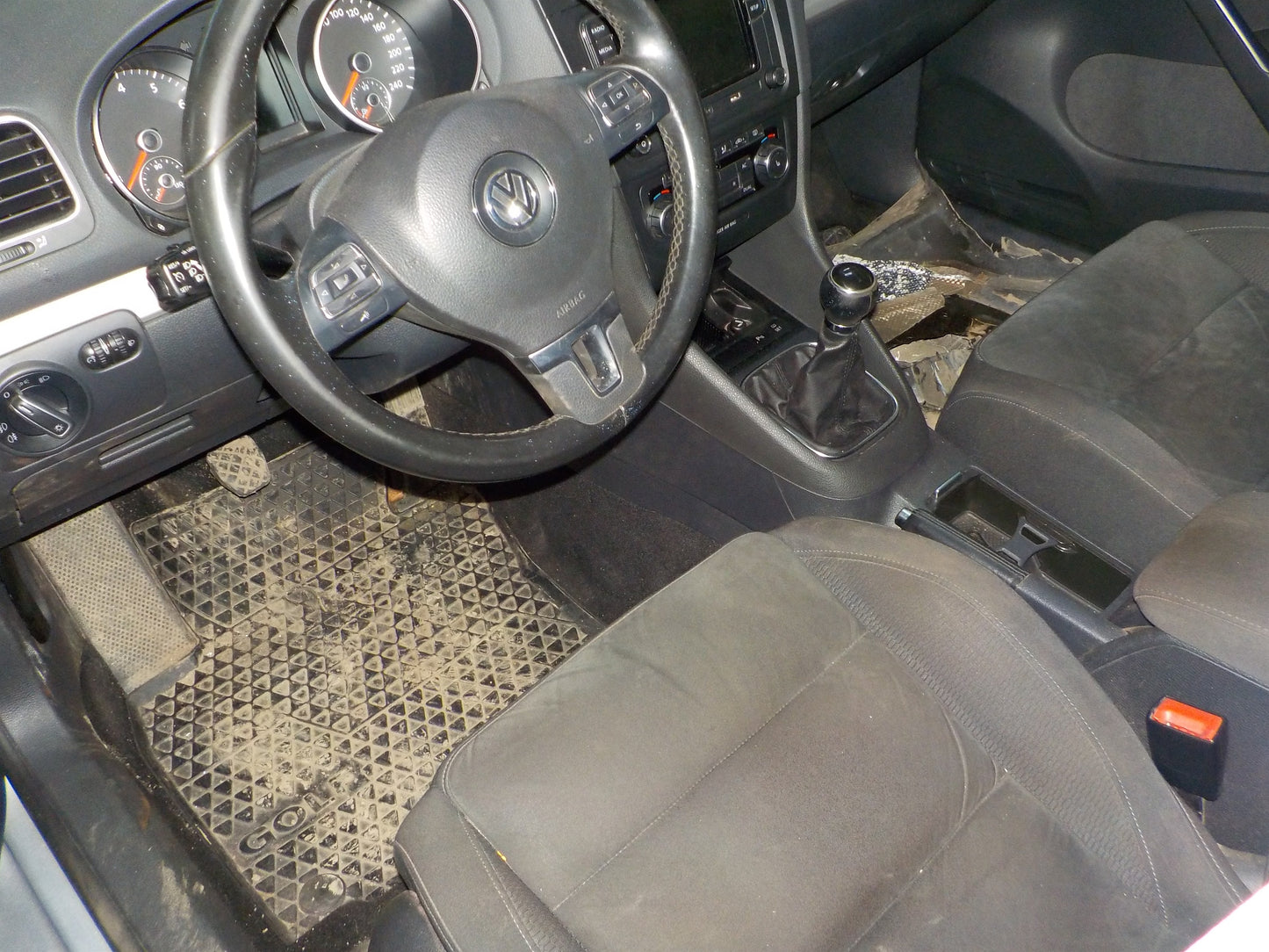 VW Golf 6 1K Pluk-Selv-Bil Med OEM Nr. Ophugger Fra VW Ophugger