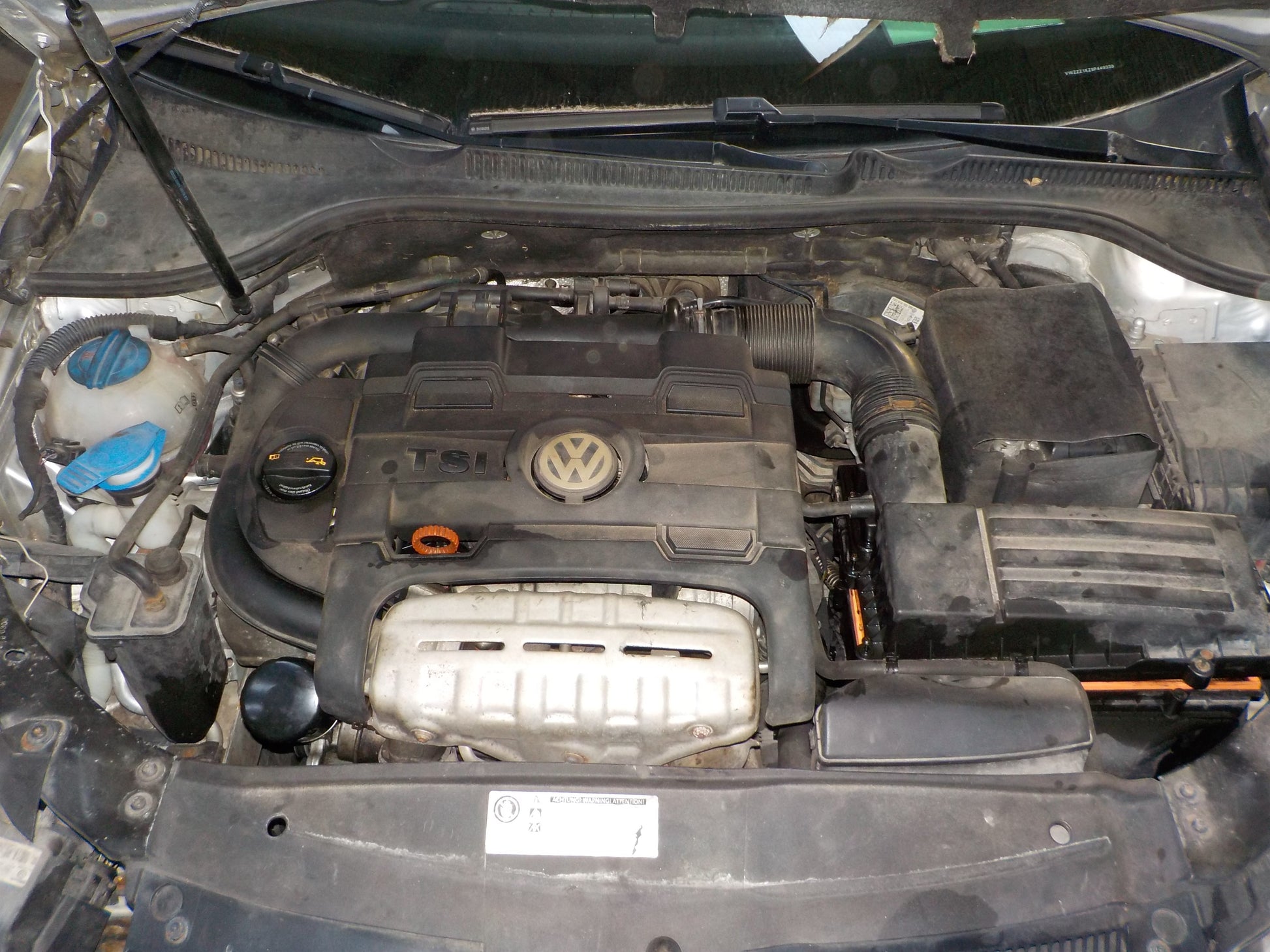 VW Golf 6 1K Pluk-Selv-Bil Med OEM Nr. Ophugger Fra VW Ophugger