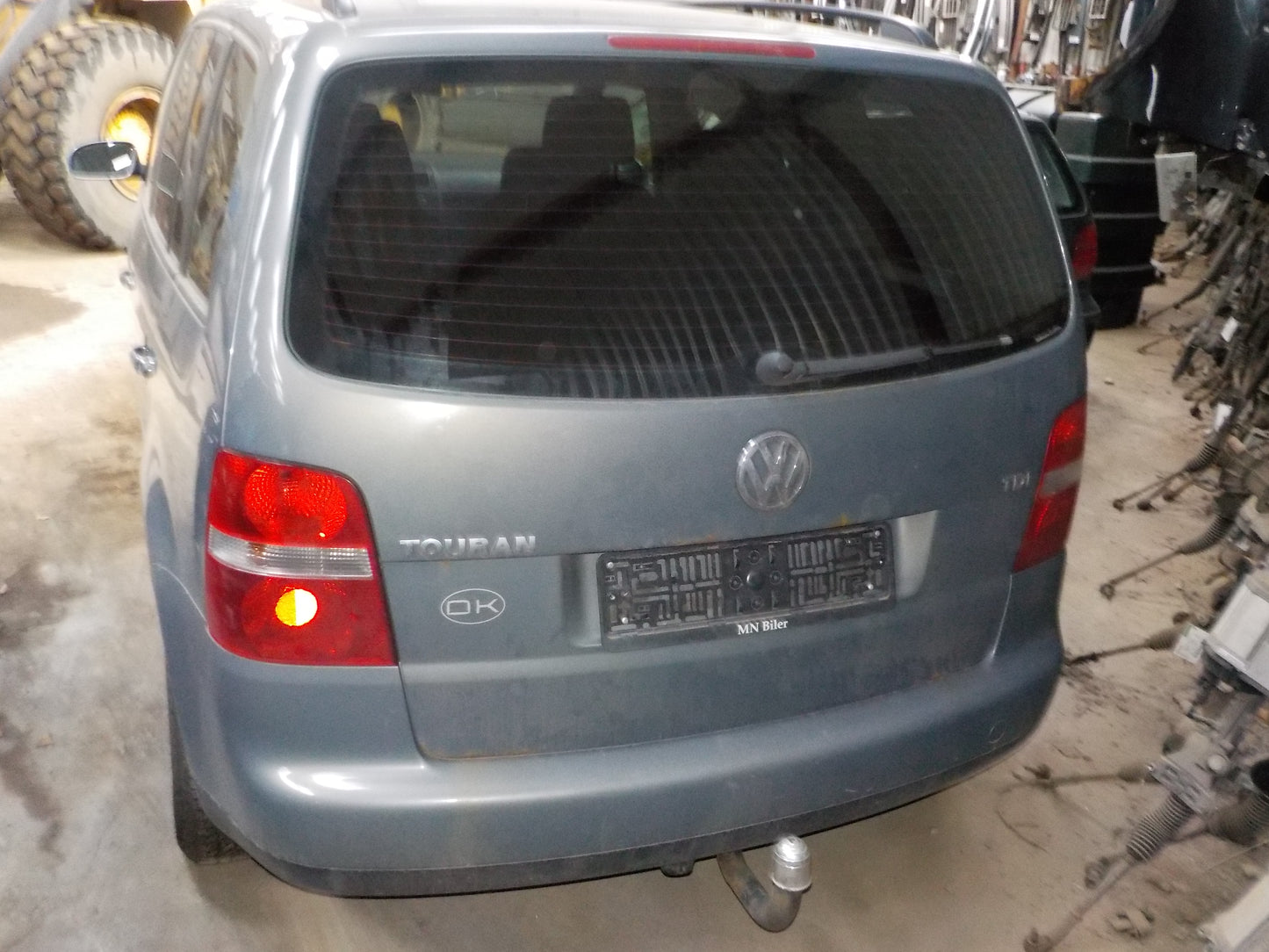 VW Touran 1T GP Pluk-Selv-Bil Med OEM Nr. Ophugger Fra VW Ophugger