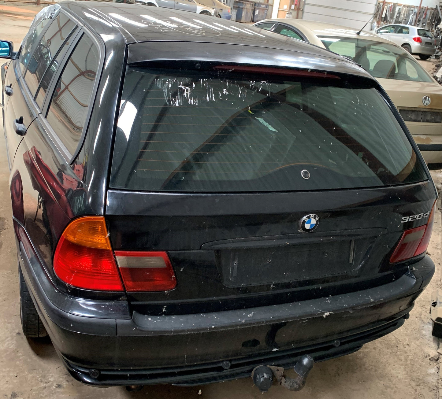 BMW 3-Serie E46 Dørrude - Siderude Med OEM Nr. Ophugger Fra BMW Ophugger